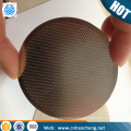 Aeropress 62mm OD * 0.2mm thk * 0.2mm hole size stainless steel mesh etching coffee filter disc/disk